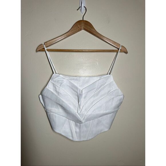 Elodie Tops - 🌸 Revolve Elodie White Soft Cami Blouse Size Large New